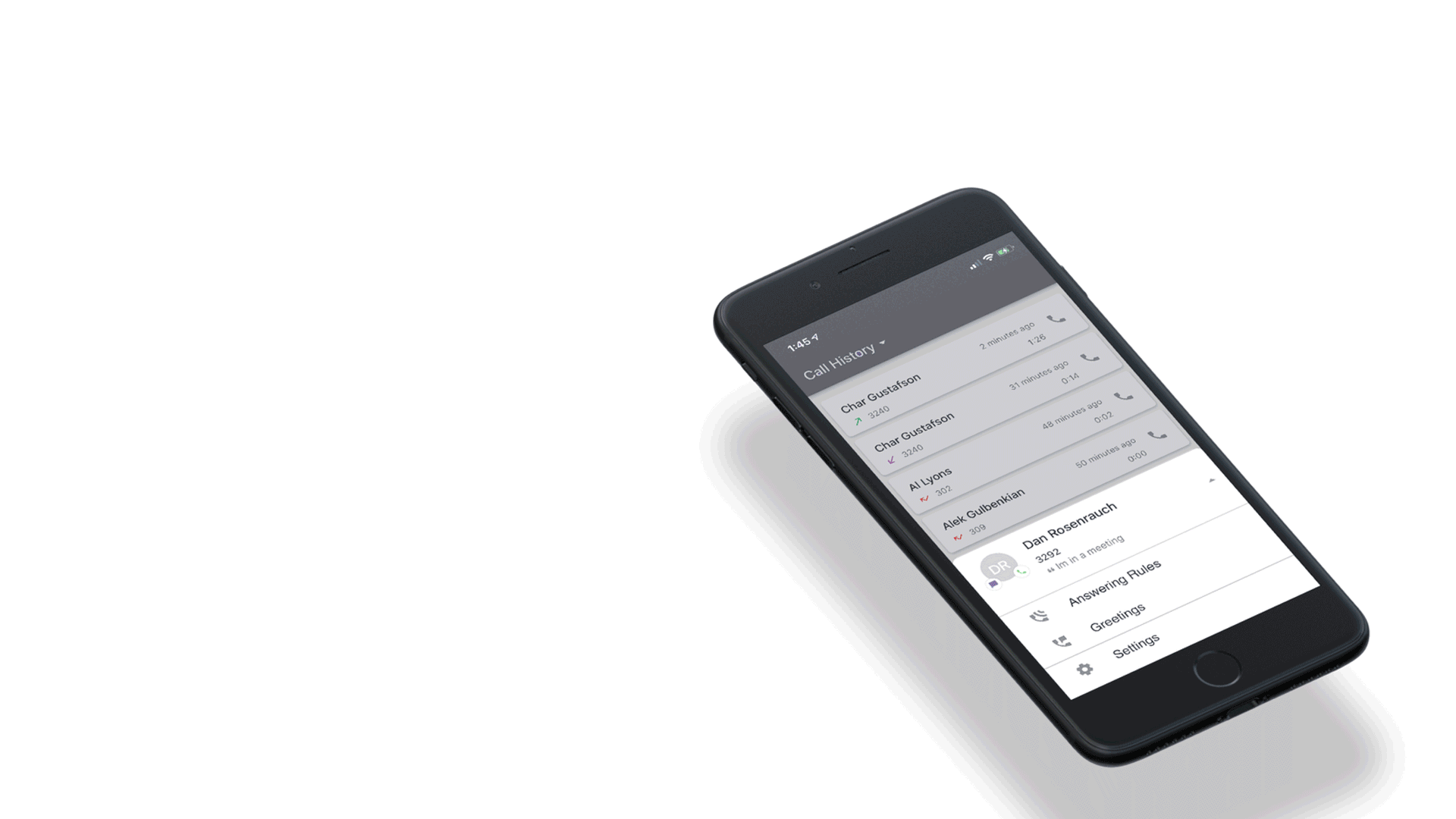 CTekCloud desk phone and web portal